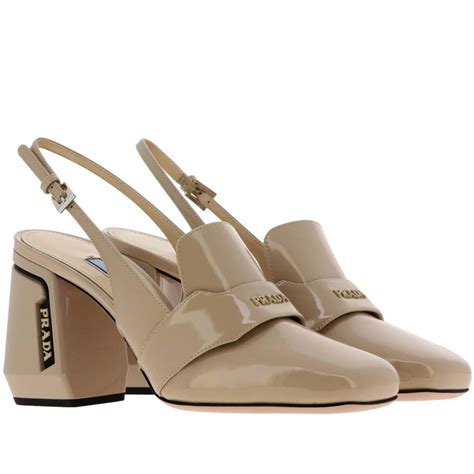 prada schuhe damen beige|women's Prada shoes price.